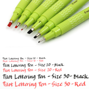 PILOT Lettering pen 20 blue-7715