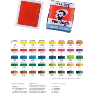 TALENS Van Gogh akvarel 687 254 permanent lemon yellow-7076