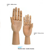 MANIKIN ŠAKA ZENSKA DESNA 10" 616.013-7847