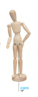 MANIKIN MALE 12" 616.018-7872
