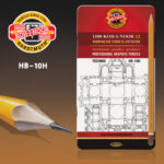 KOH-i-NOOR Professional Pencils Technic 1502/I-0