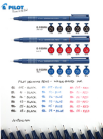 PILOT Drawing pen 02 SWN-DR-02-R red-8884