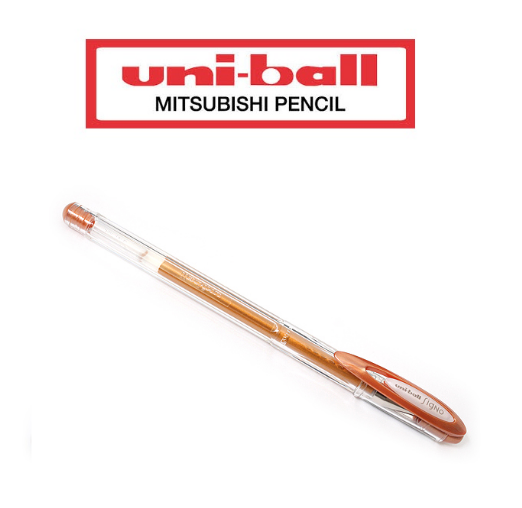 Uni-ball Signo Noble Metal Metallic UM-120NM Gel Pen 0.8 Bronze-0