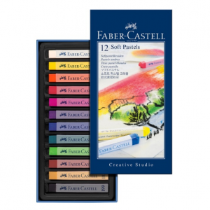 Faber Castell soft pastel crayons 128312-0