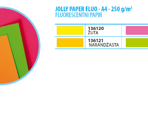 Eva papir FLUO A4 136122 pink-38364