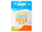 Eva papir rebrasti fluo A4 133181 orange-0