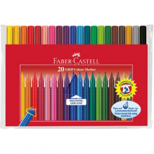 FABER CASTELL Flomasteri Grip 1/20 155320-0