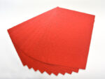 Eva papir A4 embosed metallic 136205 red-45434