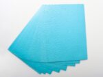 Eva papir A4 embosed metallic 136208 blue-45438