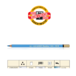 KOH Aquarell Mondeluz 3720/52 azure blue-0