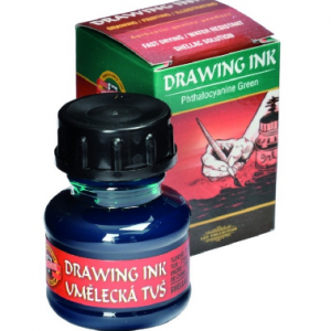 KOH-I-NOOR drawing ink 141759 phthalocyanine green-0
