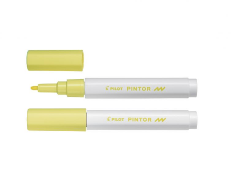 Pilot marker PINTOR SW-PT-F-PY pastel yellow-0 Pilot marker PINTOR SW-PT-F-PY pastel yellow-0