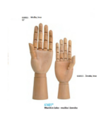 MANIKIN ŠAKA ŽENSKA LEVA 10" 616.012-38416