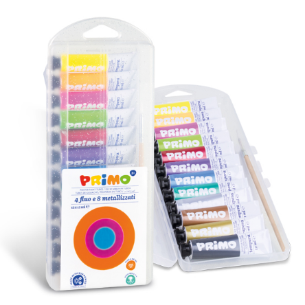 Primo tempere 12x12ml 450T12FMP-0 Primo tempere 12x12ml 450T12FMP-0