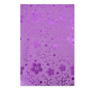 Eva papir A4 sticky glitter 136041 violet-0