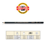 KOH-i-NOOR Gioconda 8815/3 negro chalk hard-47016