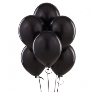 PARTY baloni Classic color 710618 black-0