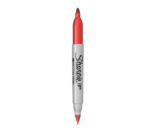 Sharpie marker Fine Point Twin S0811110 red