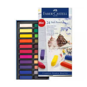 Faber Castell soft pastel crayons 128224