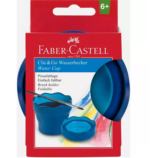FABER CASTELL Clic&Go Water cup 181510 blue