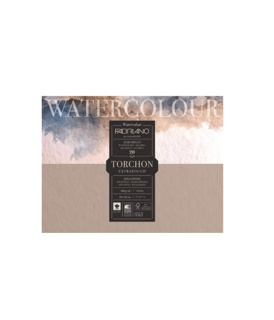 19100275-2 Fabriano Blok Watercolour Studio Torchon 18x24/20L 270g 19100275 - Slika 1