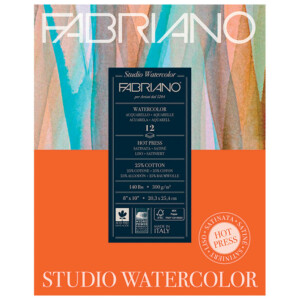 Fabriano Blok Studio Watercolour 28x35/12L 300g 19123003