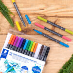 STAEDTLER Double-ended watercolour brush pens 3001 TB18 - Slika 3
