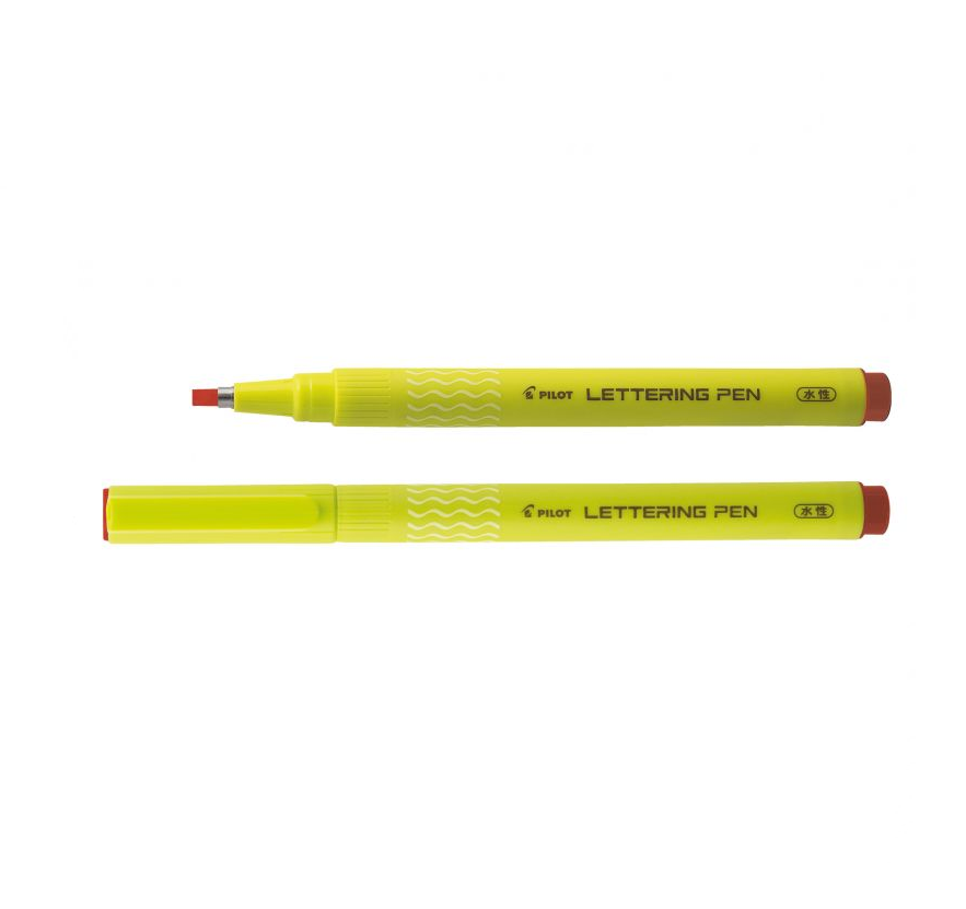 PILOT Lettering pen 30 red