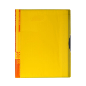 Office fascikla A4 20 PVC U 406.405 yellow