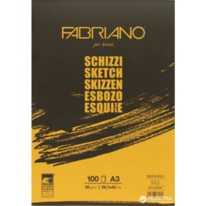 Fabriano Blok Schizzi Sketch 29.7x42/100L 90g 57729742
