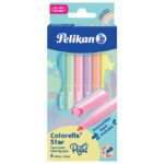 PELIKAN flomasteri Colorella star Pastel 1/6 822282