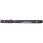 Uni-ball Pin Pen Brush Pigment Ink BR-200 Dark Grey - Slika 2