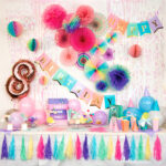 PARTY Rose Fringe Curtain 95619 - Slika 2