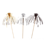 PARTY Gold Black Palm pick 95646