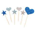 PARTY Silver Blue Pick Glitter 95648