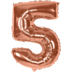 PARTY Rose-Gold Baloon No.5 95678