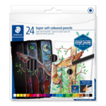 STAEDTLER Super Soft Coloured Pencils 149C C24