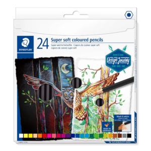STAEDTLER Super Soft Coloured Pencils 149C C24