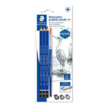 STAEDTLER Watercolour graphite pencils 100A SBK4