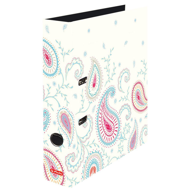 000017105 HERLITZ registrator A4 Ladylike 10316412 Paisley White - Slika 1