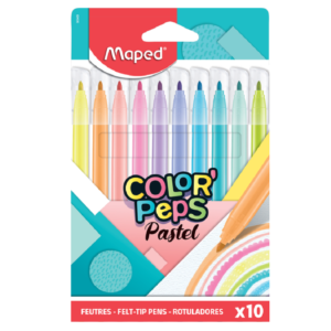 MAPED Flomasteri Pastel 1/10 845469