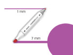DELI Marker Twin 70801 Art&sketch 87 azalea purple