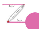 DELI Marker Twin 70801 Art&sketch 06 vivid pink