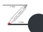 DELI Marker Twin 70801 Art&sketch CG9 cool grey