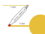 DELI Marker Twin 70801 Art&sketch 44 fresh yellow