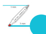 DELI Marker Twin 70801 Art&sketch 66 baby blue