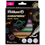 PELIKAN flomasteri Colorella Metallic 1/8 818070