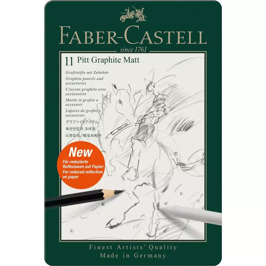 115220-- Faber Castell Pitt Graphite matt set 1/11 115220 - Slika 1