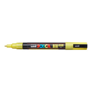 Uni POSCA Marker PC-3ML, glitter yellow