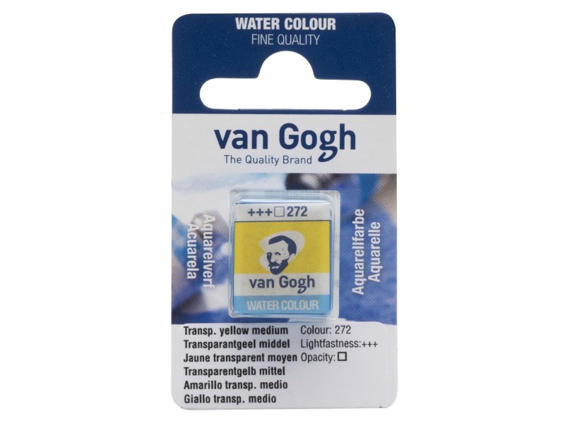 687272_001 TALENS Van Gogh akvarel 687 272 transparent yellow medium - Slika 1